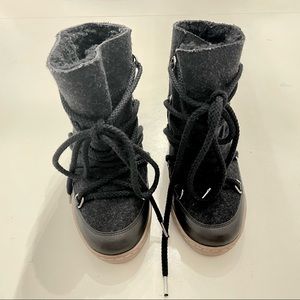 Isabel Marant Black Nowles Ankle Boots